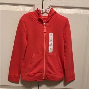 Girls zip up hoodie